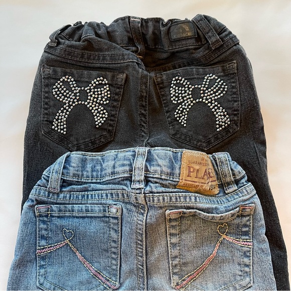 Toddler Girl size 4 Jeans Bundle (2 pair) The Children’s Place, Jordache - Picture 14 of 14